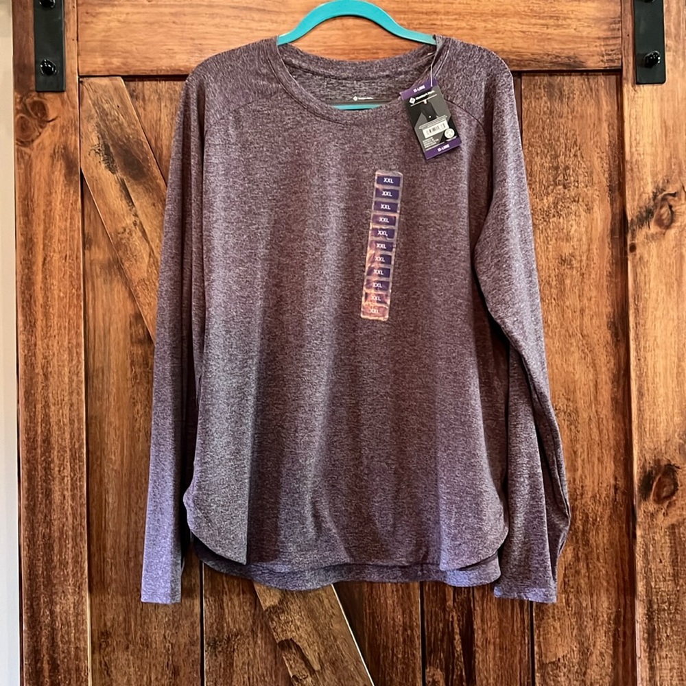 Members Mark Athletic LS tee